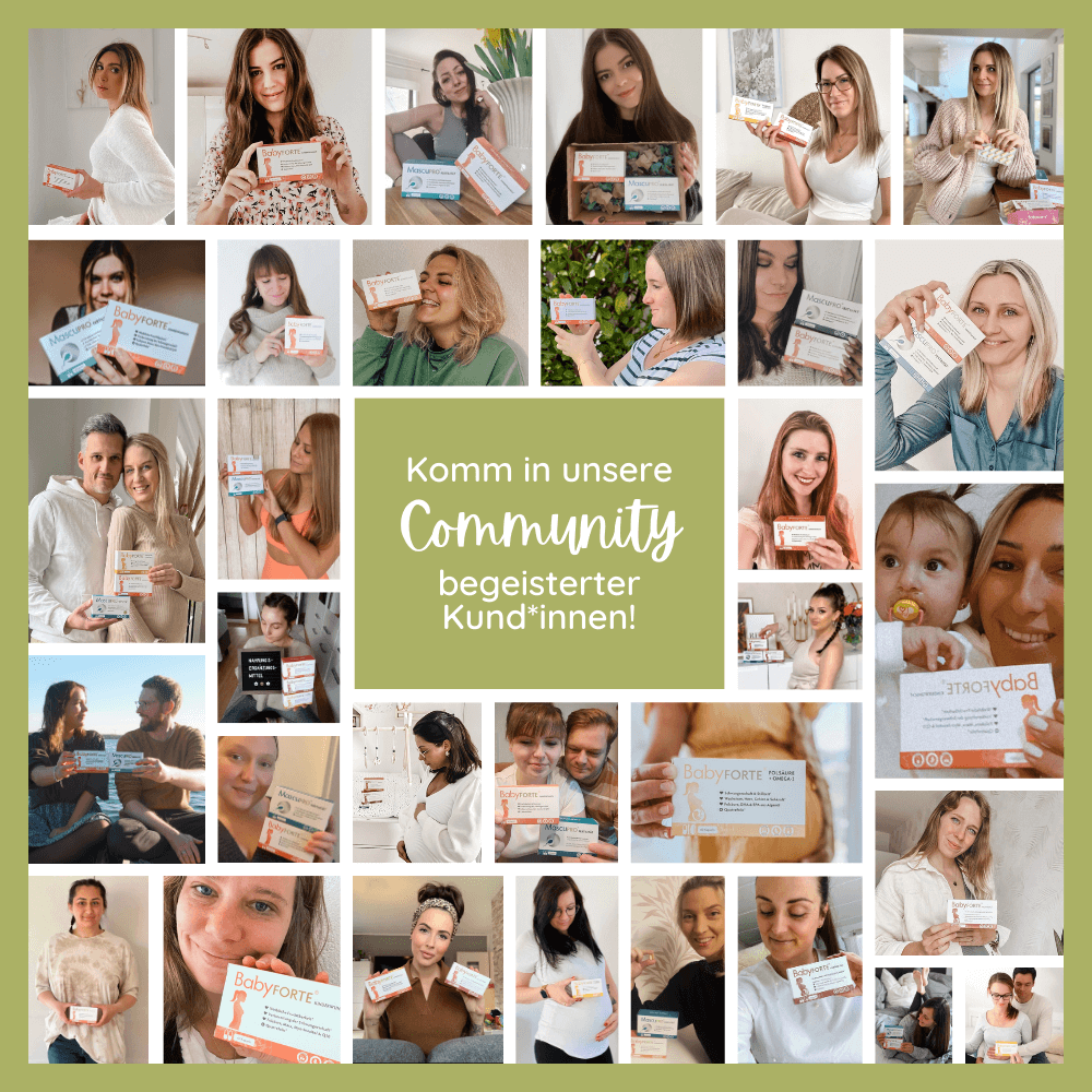 BabyFORTE Kinderwunsch Komplett-Paket oJ – Komm in unsere Community begeisterter Kund*innen!