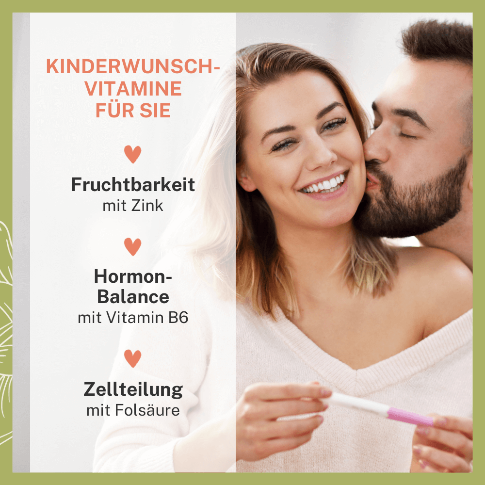 BabyFORTE Kinderwunsch Komplett-Paket oJ, Fruchtbarkeit, Hormon-Balance, Zellteilung