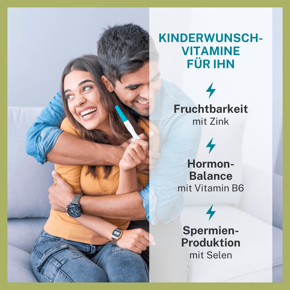 BabyFORTE Kinderwunsch Komplett-Paket oJ, Fruchtbarkeit, Hormon-Balance, Spermien-Produktion