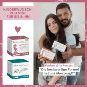 BabyFORTE FolsäurePlus, 60 Kapseln, ohne Jod, Rückseite Verpackung