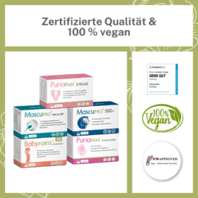 BabyFORTE Kinderwunsch Komplett-Paket oJ Vorteile und Siegel
